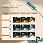 VAVOFO Rechargeable Reading Light, Clip on Book Light for Reading in Bed