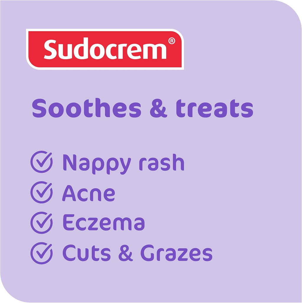 Sudocrem® Antiseptic Healing Cream, Zinc Oxide Cream, 250g