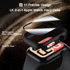 LK 6 Pack Screen Protector for Apple Watch Series 9 8 7 41mm/Series SE 6 5 4 40mm, Screen Protector Compatible for Apple Watch 40/41mm, High Definition, Bubble Free, Clear Flexible TPU Film