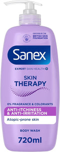 Sanex Skin Therapy Anti Irritation Body Wash 720ml, Pump
