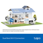 Tapo C615F KIT 2K 3MP Solar Floodlight Outdoor Security Camera Wireless