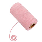 jijAcraft 50M White Cotton String: 2MM Cooking String for DIY Crafts