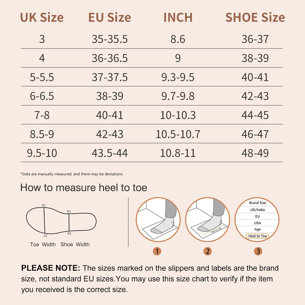 Litfun Women's Fluffy Memory Foam Slippers House Shoes Indoor