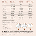 Litfun Women's Fluffy Memory Foam Slippers House Shoes Indoor