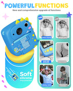 Kids Camera Instant Print,1080P Kids Digital Camera,Girls Gifts Toys Age 3+