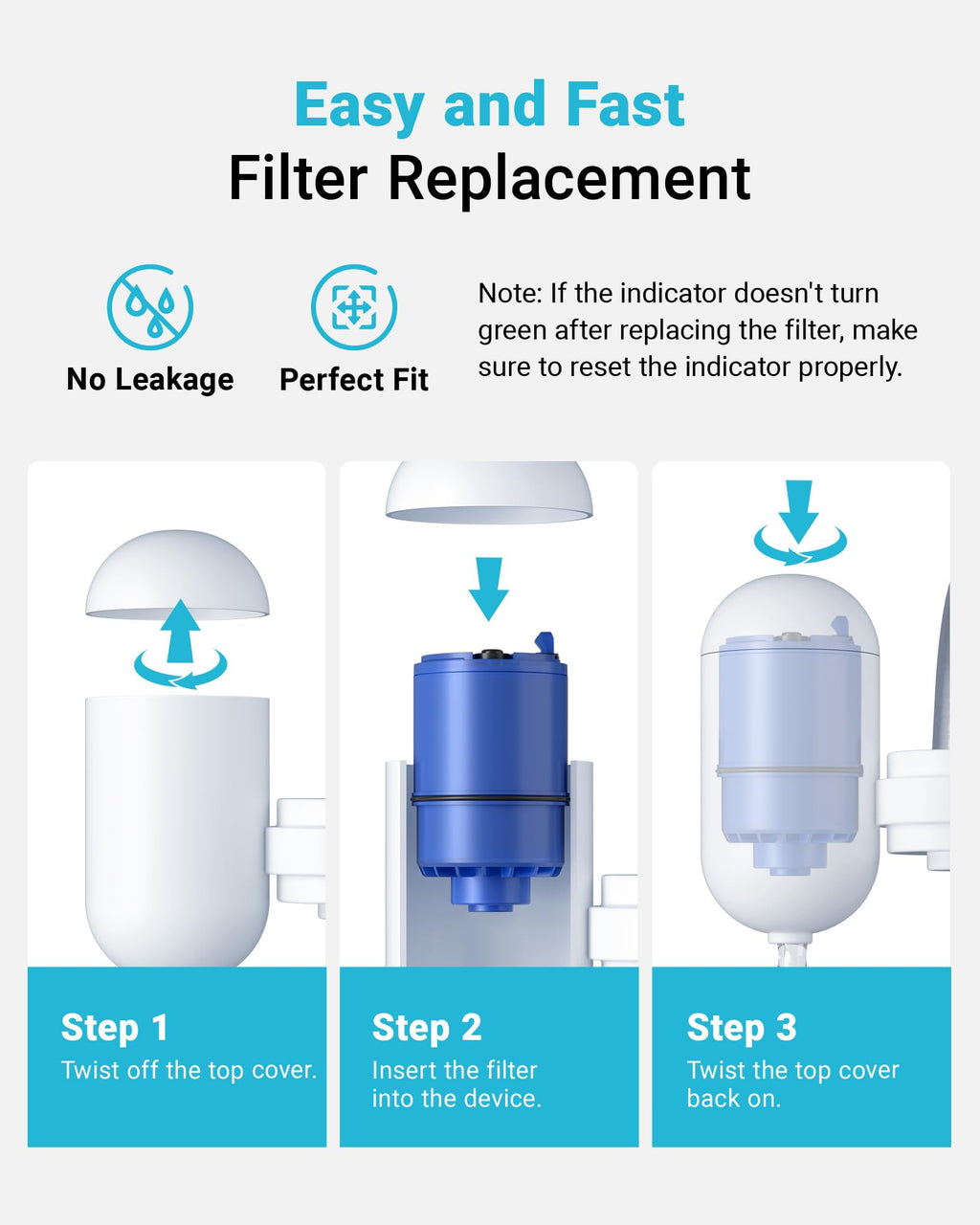 AQUA CREST Filter Replacement for PUR® Plus Water Filter Replacement