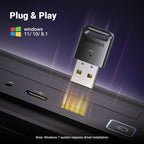 UGREEN Bluetooth 5.4 Adapter, USB Bluetooth Dongle for PC, Plug & Play