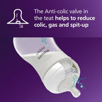 Philips Avent Natural Response Bottle Teat - 2 x Baby Bottle Flow 4 Teats for Babies Aged 3+ Months, BPA Free (Model SCY964/02)