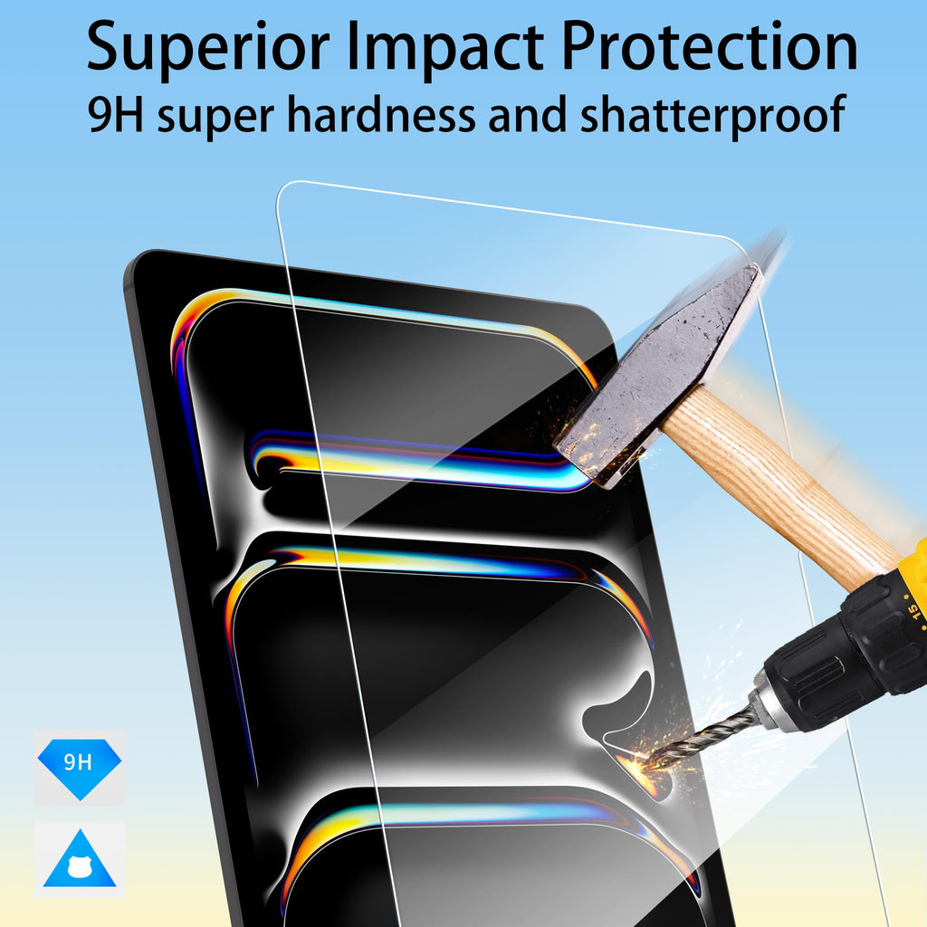 4youquality 2-Pack for iPad (A16) 11th & 10th Generation Screen Protector