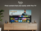 TCL 85T6C-UK 85 Inch QLED 4K HDR TV, Fire TV (Smart TV with Dolby Vision & Atmos, HDR10+, Press & Ask Alexa