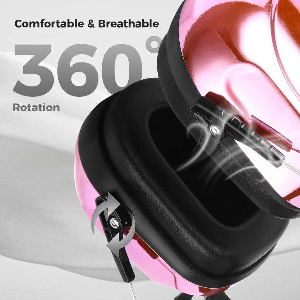 ProCase Hearing Protection Ear Muffs SNR 33dB, Noise Cancelling Headphones