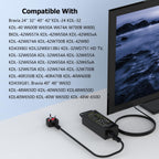 65W Laptop Charger Compatible with Microsoft Surface Pro Laptop Book Go