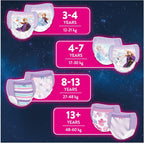 HUGGIES DryNites, Pyjama Pants, Girls 8-13 Years (30-48KG), 52 x Bedwetting Pants, Up to 100% Leak Free Nights
