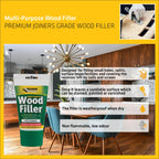 Everbuild Multipurpose Wood Filler – Suitable for Indoor and Outdoor Use – Sandable – Light Oak – 250ml