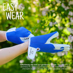 WESTWOOD FOX Ladies/Mens Leather Gardening Gloves Thorn Proof Rigger Garden work gloves, Safety Working Gloves, Premium Quality (Babypink, M)