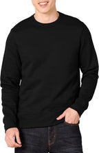 Amazon Essentials Men's Crew-Neck Fleece Sweatshirt with Ribbing (Available in Big and Tall)
