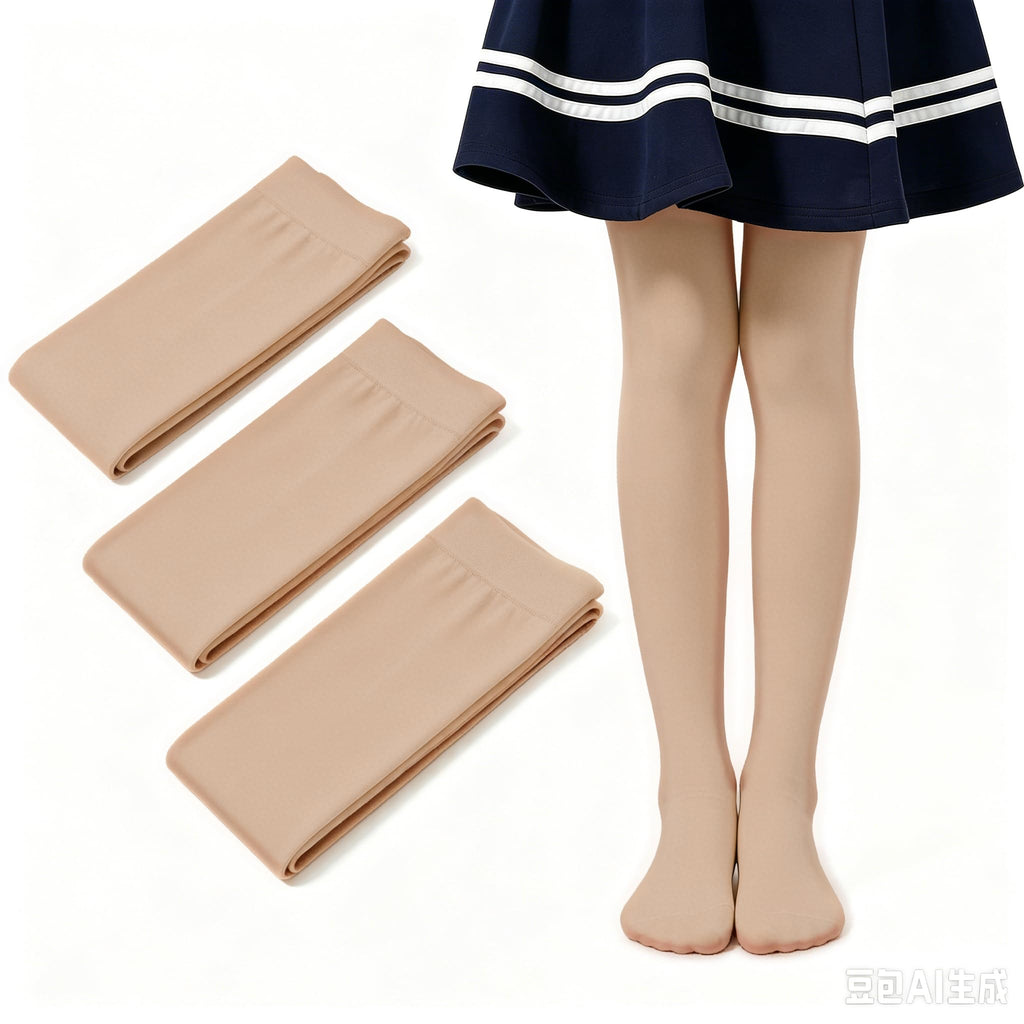 Girls Tights Microfiber Kids School Footed Soft Ballet Dance Pantyhose