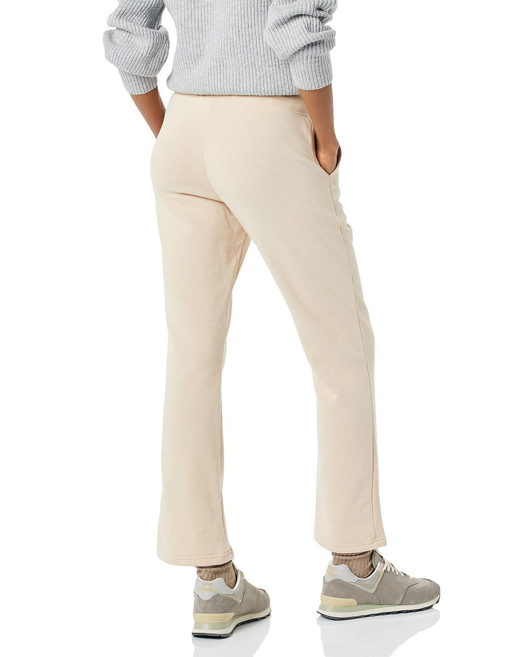 Amazon Essentials Women's Straight Leg Sweatpants with Drawstring for Women, Fleece