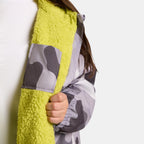 OHS Adults Drying Robe, Water-Resistant Changing Robe Gifts for Women Comfy Sherpa Privacy Robes for Women Men, Stay Dry Jacket Swimming Camping Drying Robes - S/M, L/XL