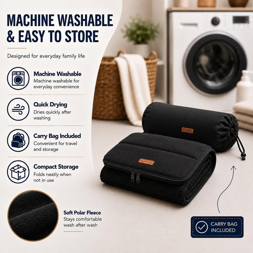 CrocnFrog Universal Baby Bunting Footmuff - Cosy Toes Fit Toddler Foot Muff for Stroller, Buggy, Pushchair & Pram Footmuffs Comes with Warm and Soft Polar Fleece Water, Wind