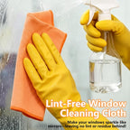 Magic Window Cleaning Cloth Fish Scale Streak Free Cloths – Pack of 6 Towels for Glass Mirrors White