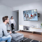PERLESMITH TV Wall Bracket, Swivel Tilt Wall Mount for 26-70 Inch Flat & Curved TVs up to 45kg, Max. VESA 400x400mm