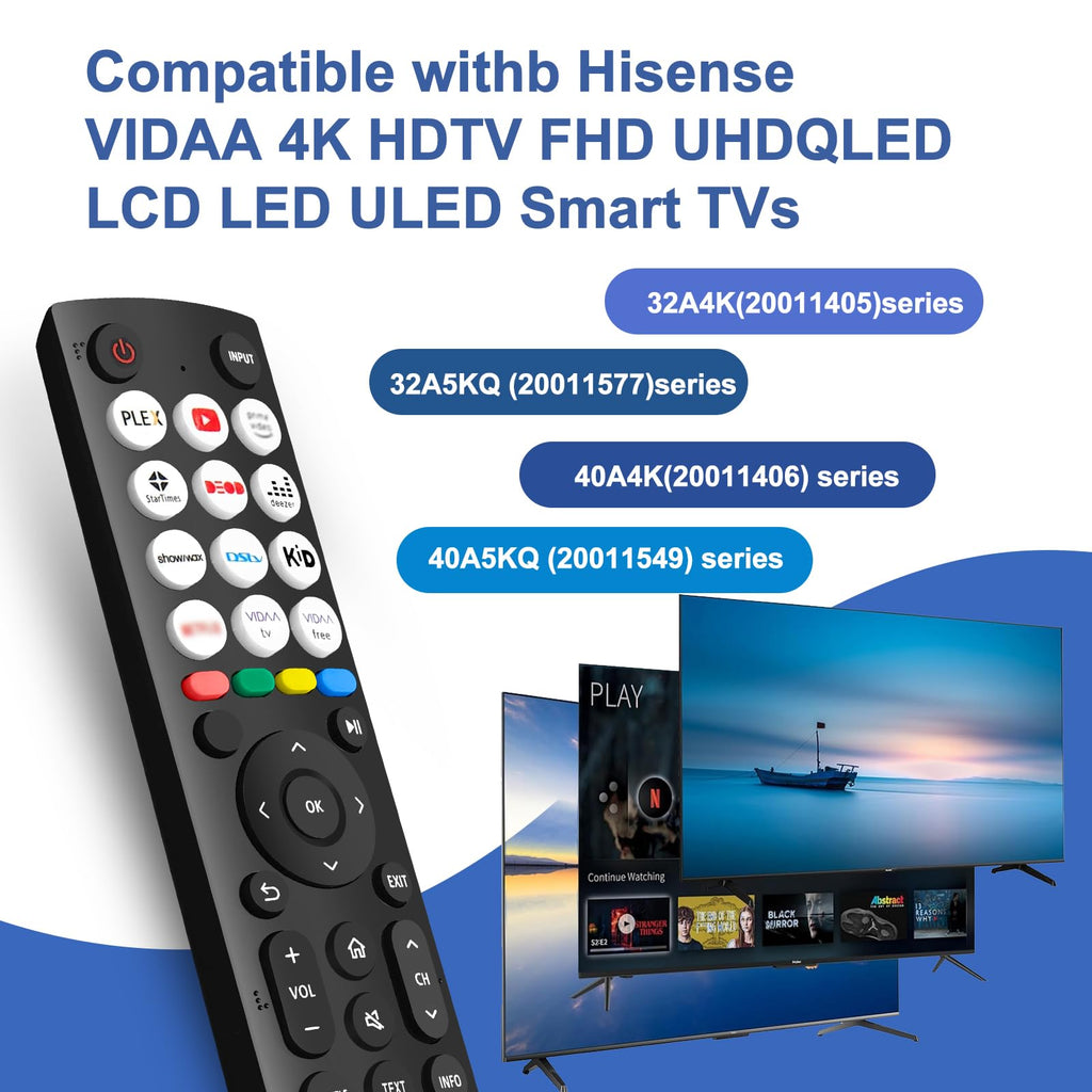Replacement Voice Remote Control for Google Chromecast 4k Snow Streaming Media Player,Remote for Chromecast with Google TV HD/4K,Voice Remote Controls Replacement(Remote Control Only)