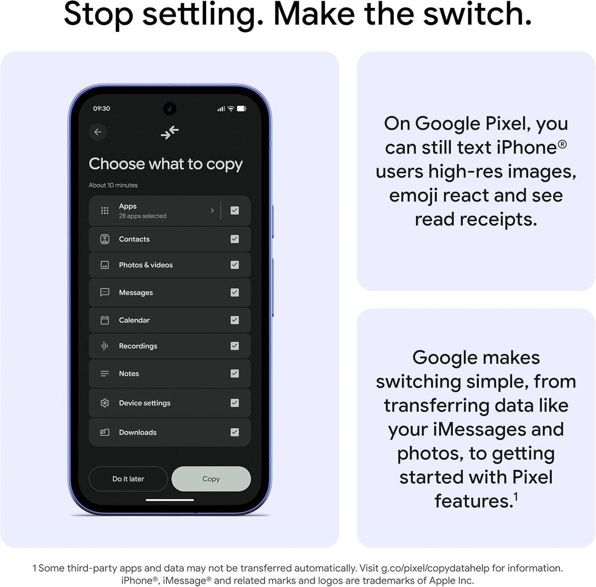 Google Pixel 10a - 7 years of new updates and features, 30+ hours battery, Camera Coach, Gemini Live, Pixel Safe - Obsidian, 128GB