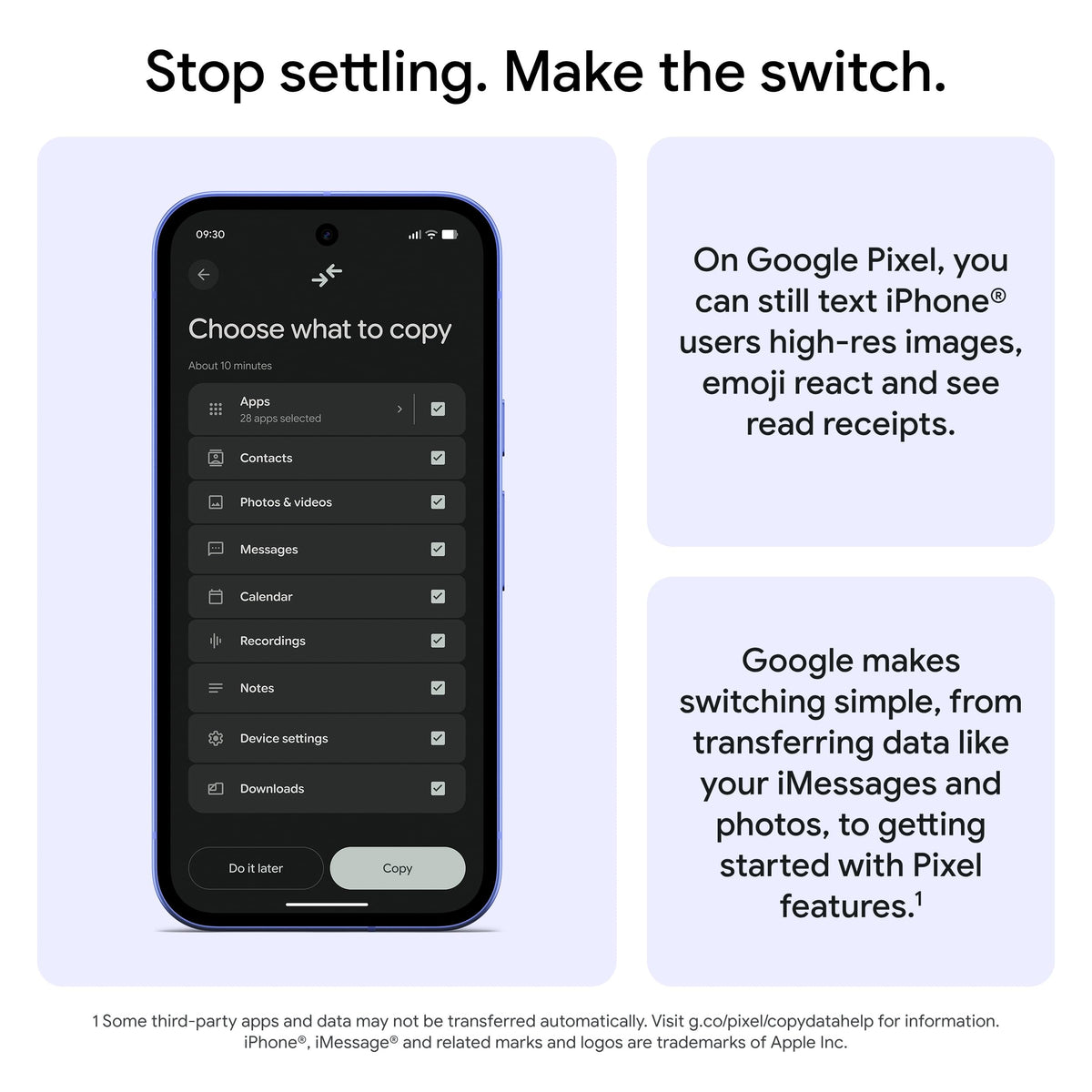 Google Pixel 10a - 7 years of new updates and features, 30+ hours battery, Camera Coach, Gemini Live, Pixel Safe - Fog, 128GB
