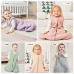 Yoofoss Baby Sleeping Bag 2.5 Tog 12-18 Months Grey