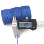 jijAcraft 50M White Cotton String: 2MM Cooking String for DIY Crafts