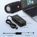 65W Laptop Charger Compatible with Microsoft Surface Pro Laptop Book Go