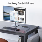 UGREEN USB Hub 3.0, USB Splitter 4 Port Ultra Slim with 5Gbps Data Transfer