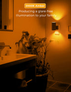 L LOHAS LED Night Light Plug in, Night Lights Plug into Wall, Soft White