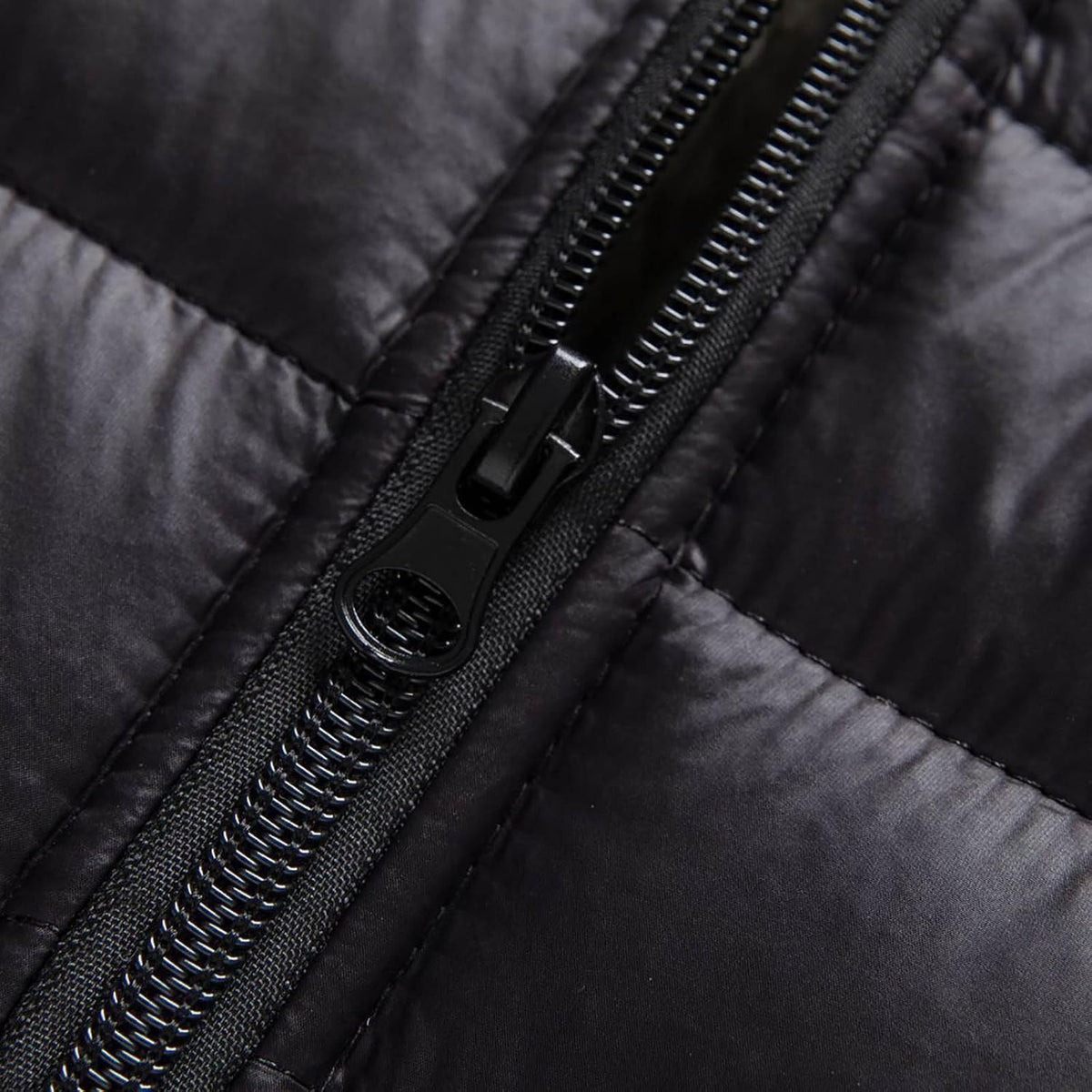 Men Winter Warm Down Jacket Long Sleeve Quilted Coats Casual Puffer Jackets Mens Outdoor Ski Hiking Windproof Stand Collar Full Zip Outwear Solid Color Thermal Coat