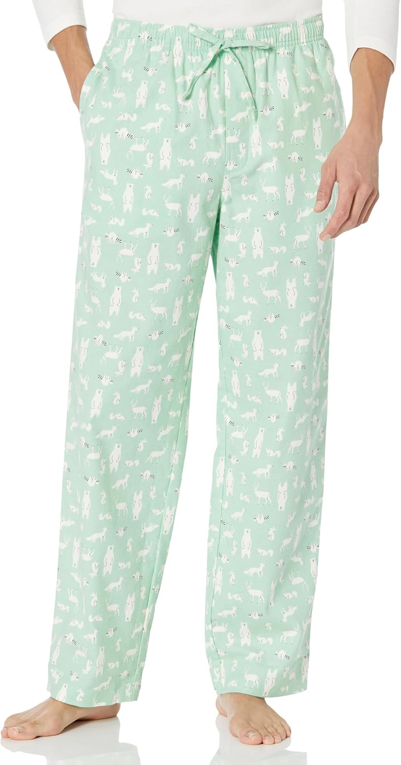 Amazon Essentials Men's Breathable Flannel Pyjama Bottoms (Available in Big & Tall)