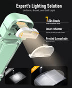 HIONXMGA Book Light,Rechargeable Reading Light for Books in Bed at Night