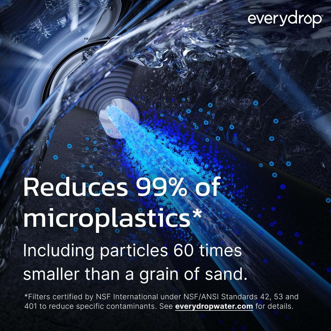 everydrop by Whirlpool Ice & Water Refrigerator Filter A, Blue, EDRARXD1