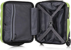 ATX Luggage Extra Large Suitcase Super Lightweight Durable ABS Hard Shell Suitcase with 4 Wheels and Built-in TSA Lock (Black, 32 Inches,132 Liter)