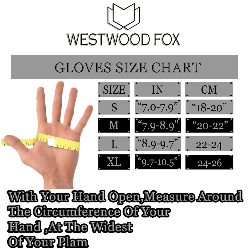 WESTWOOD FOX Winter Thermal Gloves Windproof Running Gloves Touch Screen Warm Anti Slip Silicone Cycling Gloves for Men Women,Elastic Cuff for Driving