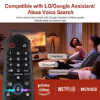 Replacement TCL TV Remote Control RC802N for TCL Android & LCD LED 4K Smart TVs: 32DS520, 40S6000FS, 49S6000FS, 49DP600, F43S5916, 50DP600, H32S5916, U49P6016, U55P6006 – No Setup Required