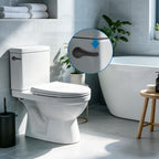Hibbent Universal Metal Front Mount Toilet Handle Replacement Kit