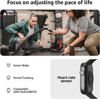 Smart Watch for Men Women Answer/Make Call,1.85" Smartwatch, Fitness Watch with Heart Rate Blood Pressure Sleep Monitor,140+Sports,IP68 Waterproof Step Counter Watch Compatible with Android IOS