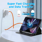 iPhone Charger Cable 1M [Apple MFi Certified] Lightning to USB Cable Lead 3 Foot, 2.4A Fast Charging Cable for iPhone 14 13 12 11 Pro Max XS XR X 8 7 6 Plus 5, iPad and iPod