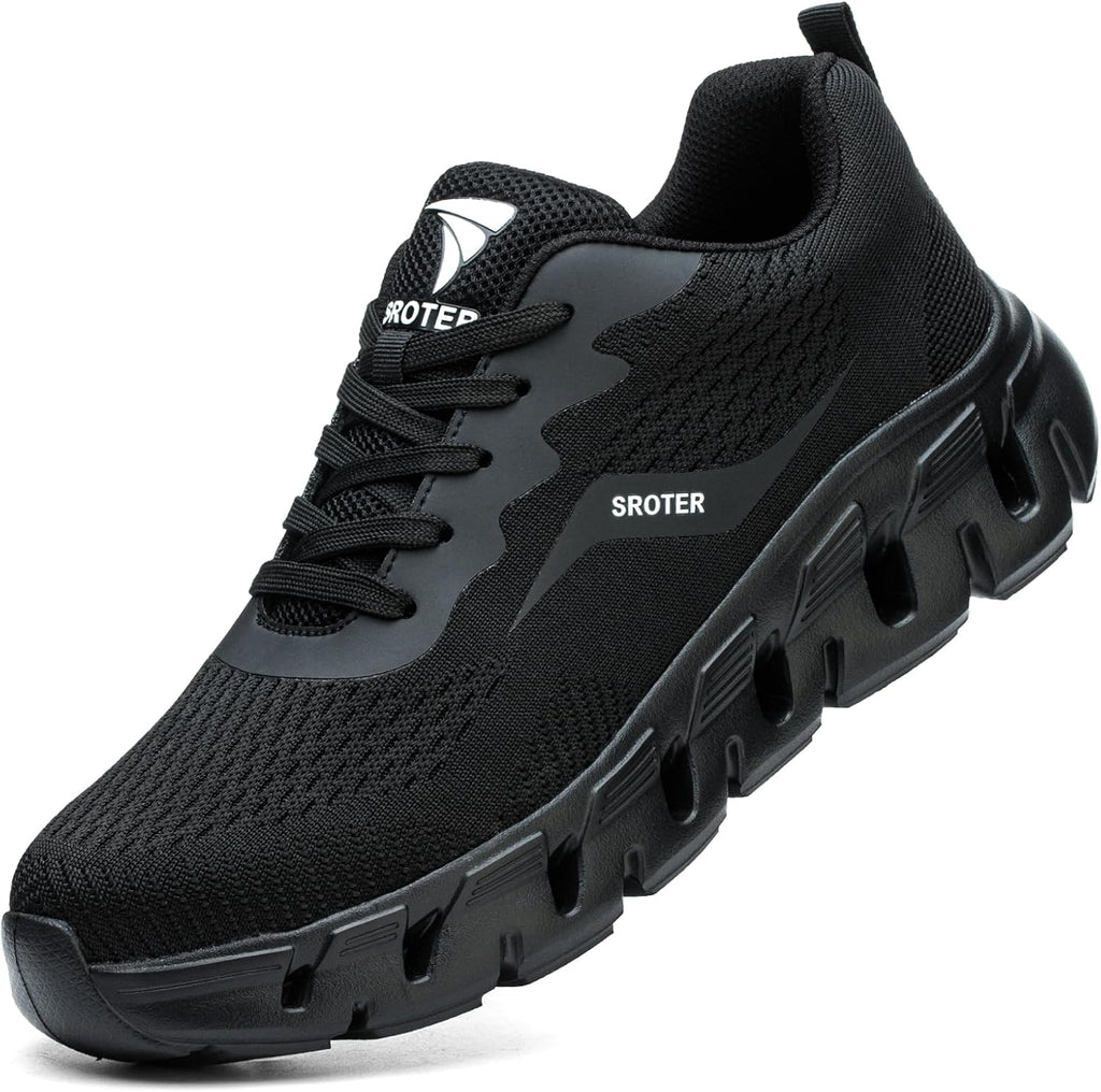 Steel Toe Cap Trainers Safety Trainers Mens Womens Lightweight Safety Shoes Non Slip Breathable Comfortable Work Boots