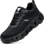 Steel Toe Cap Trainers Safety Trainers Mens Womens Lightweight Safety Shoes Non Slip Breathable Comfortable Work Boots