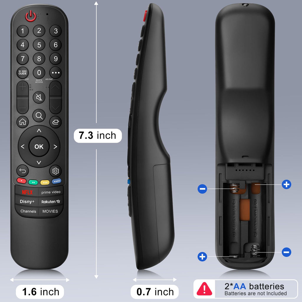for JVC-TV-Remote-Control, Universal Replacement RM-C3338 for JVC Smart TV