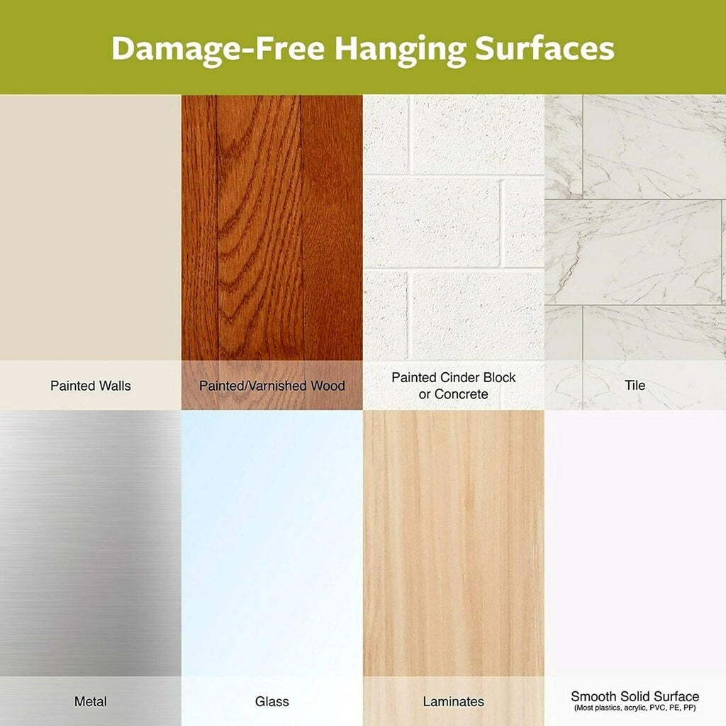 Command Large Canvas Hanger, White, 1 Hook and 2 Adhesive Strips