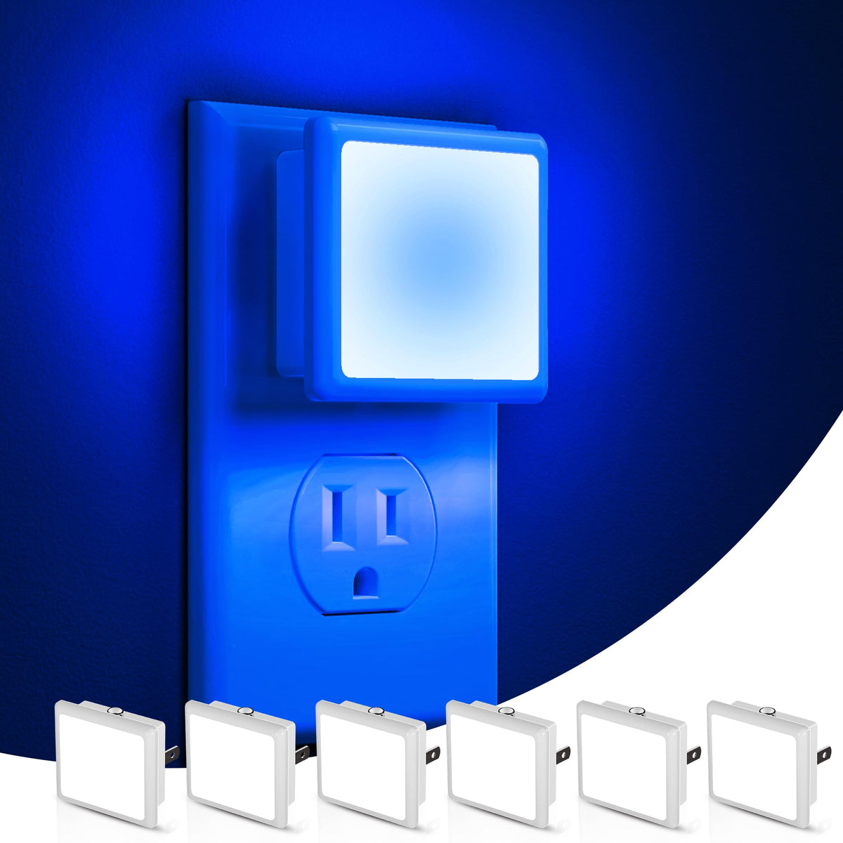 L LOHAS LED Night Lights Plug into Wall 2-Pack, 0.3W Plug in Night Light