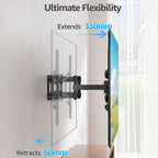 MOUNTUP TV Wall Bracket for Most 26-70 Inch LED, LCD, OLED Flat & Curved TV